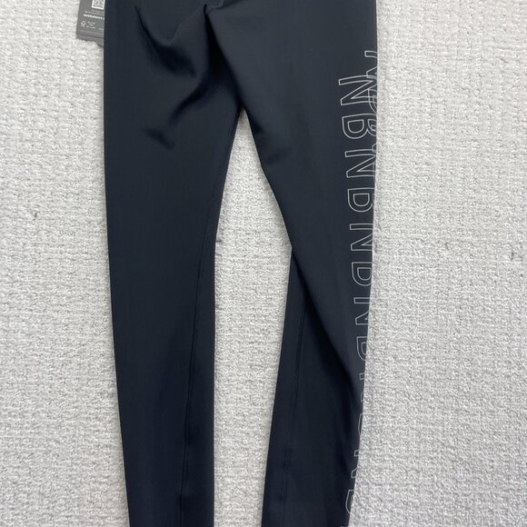 New Balance Printed Accelerate Black Reflective Running Mid Rise Tight Wom XS - Picture 13 of 14
